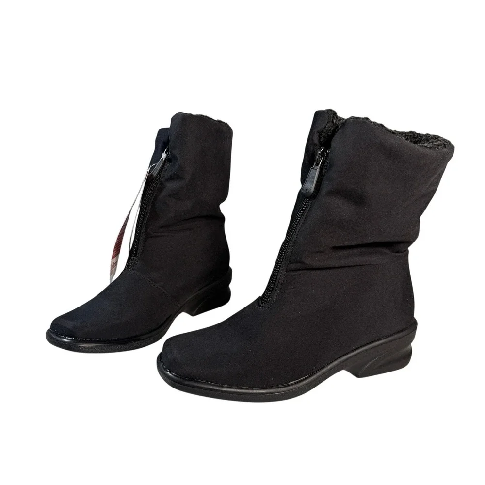 Toe Warmers Canada Women's Black Waterproof Winter Boots Size 6.5‎ S